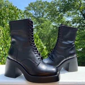 Leather Heeled Boots